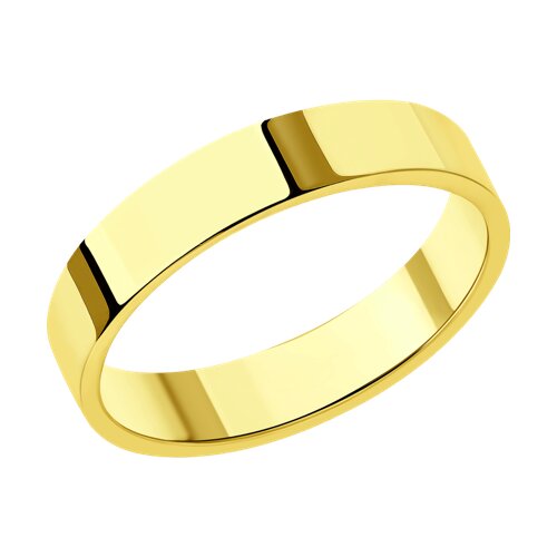 Обручальное кольцо из жёлтого золота Ювелирное изделие - Обручальное кольцо из жёлтого золота в магазине Best-Gold 125619