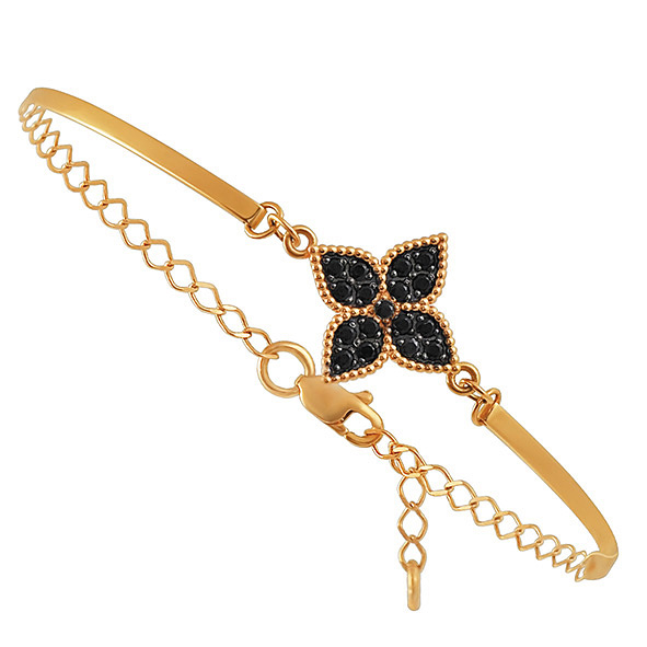 Ювелирное изделие - Браслет из красного золота с фианитами в магазине Best-Gold 139553