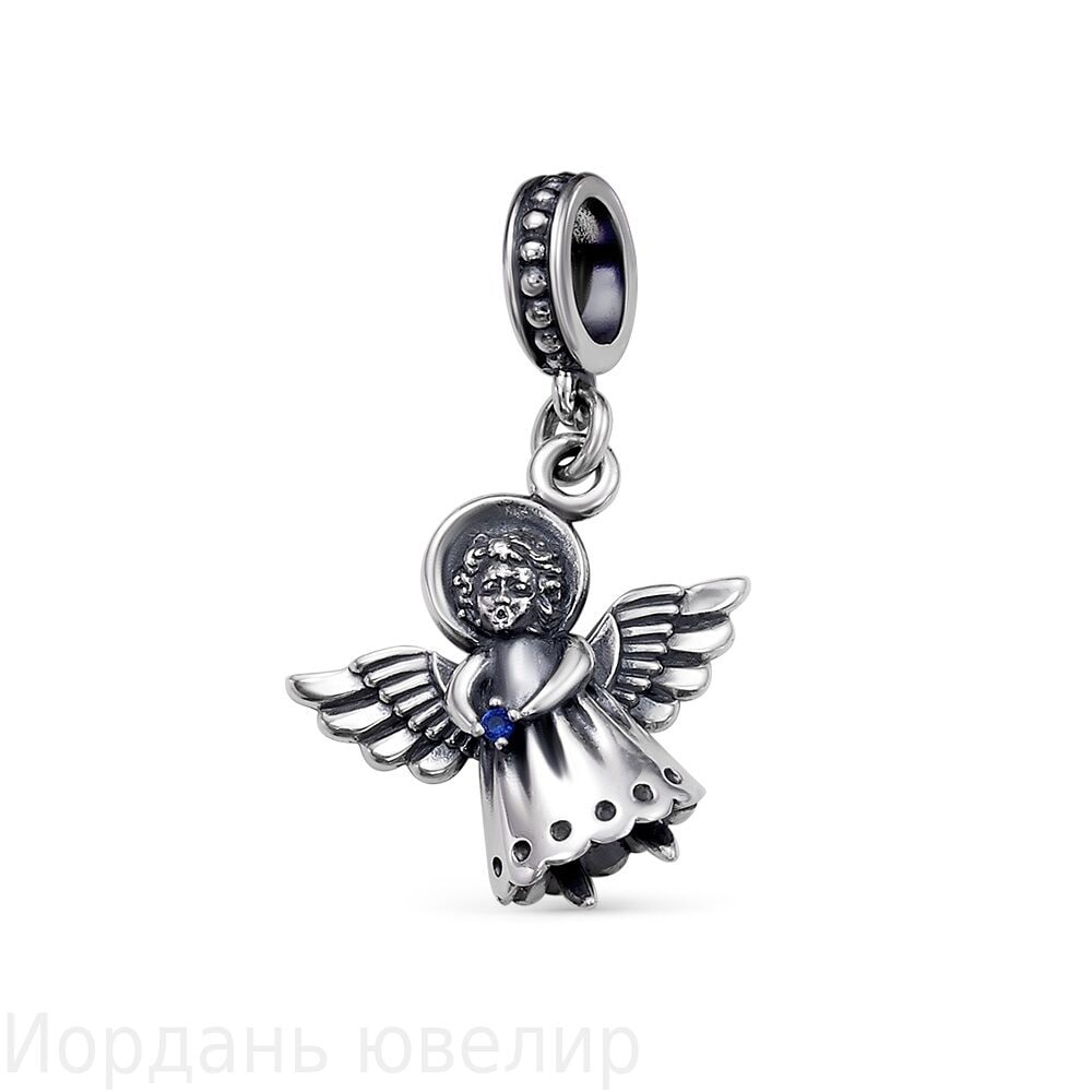Ювелирное изделие - Подвеска из серебра с фианитами в магазине Best-Gold 122341