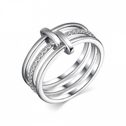 Кольцо из серебра с фианитами Ювелирное изделие - Кольцо из серебра с фианитами в магазине Best-Gold 092131