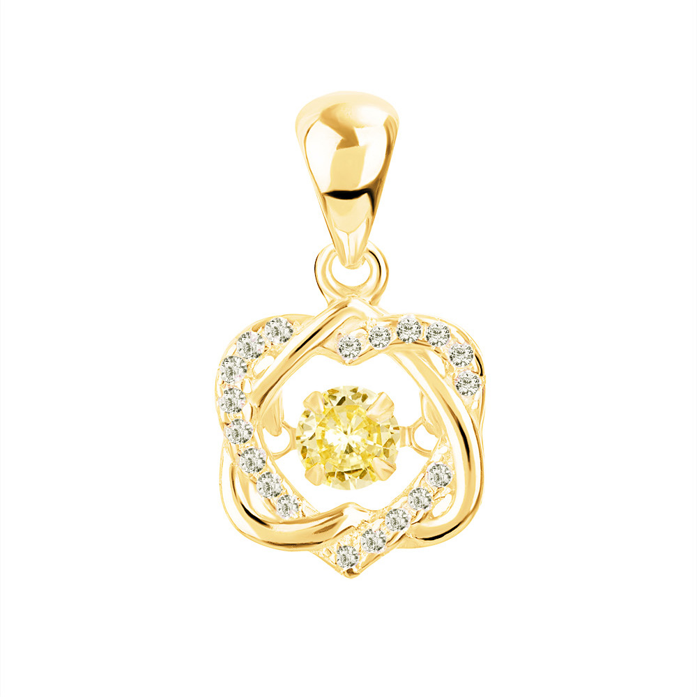 Подвеска из серебра с цирконами Ювелирное изделие - Подвеска из серебра с цирконами в магазине Best-Gold 032861