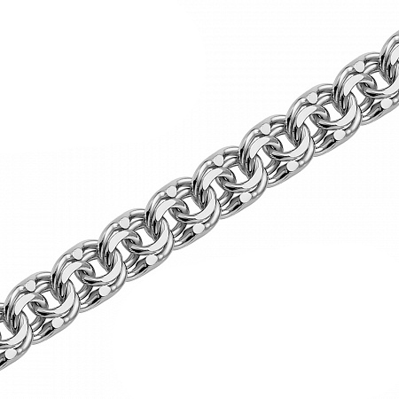 Цепь из серебра плетение Гарибальди Ювелирное изделие - Цепь из серебра плетение Гарибальди в магазине Best-Gold 027343