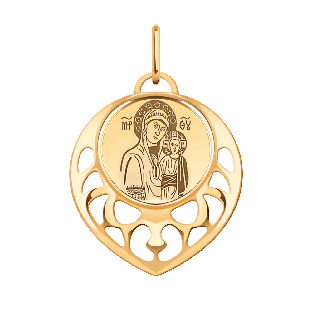 Подвеска из красного золота Ювелирное изделие - Подвеска из красного золота в магазине Best-Gold 131128