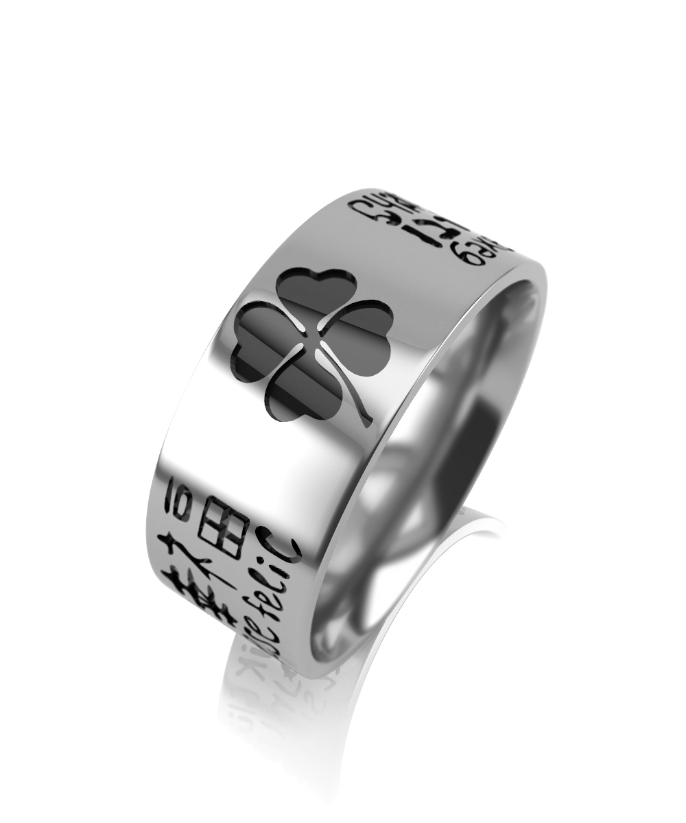 Обручальное кольцо из серебра Ювелирное изделие - Обручальное кольцо из серебра в магазине Best-Gold 134657