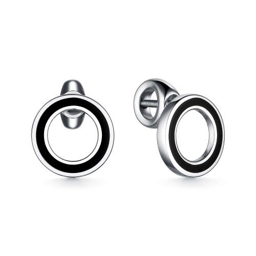 Ювелирное изделие - Серьги из серебра с эмалью в магазине Best-Gold 121330