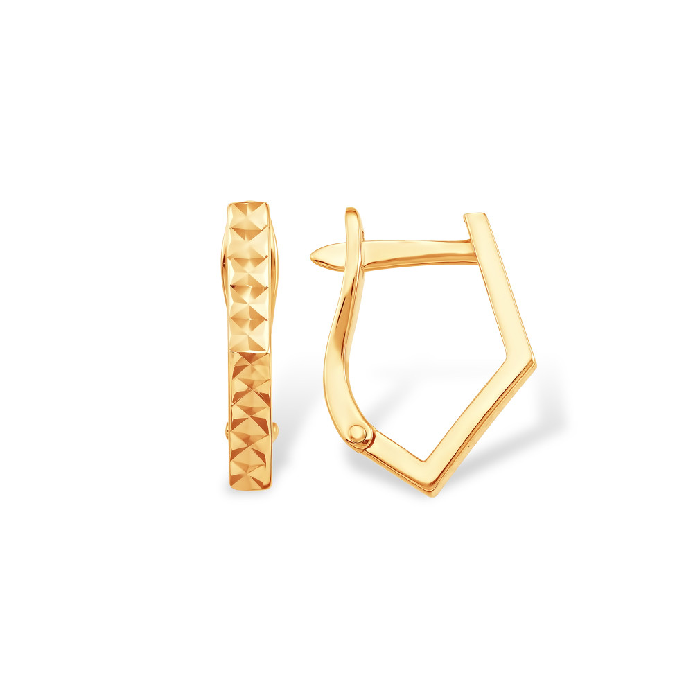 Серьги из красного золота Ювелирное изделие - Серьги из красного золота в магазине Best-Gold 101884