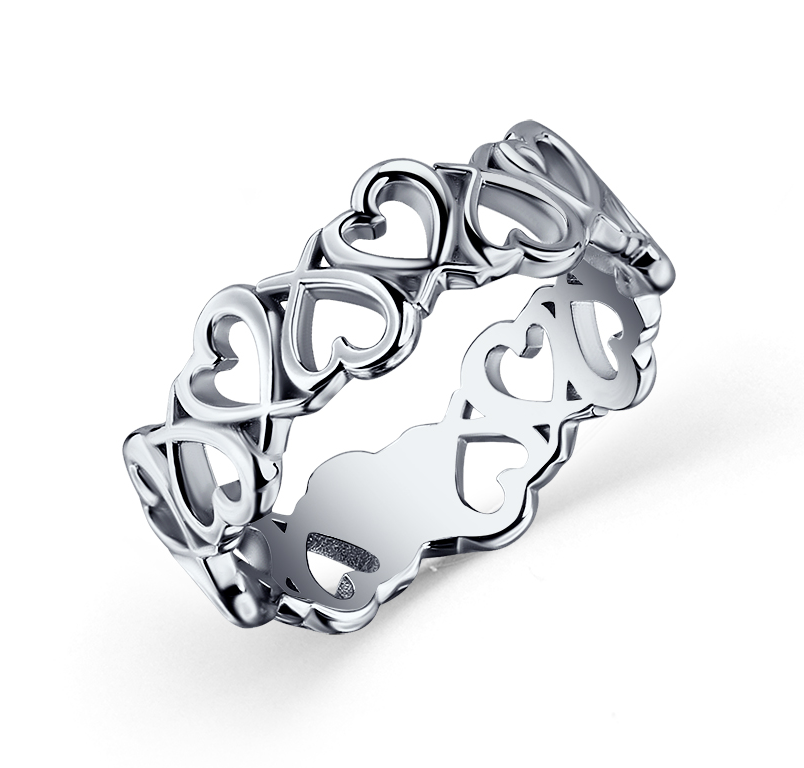 Ювелирное изделие - Кольцо из серебра в магазине Best-Gold 124454