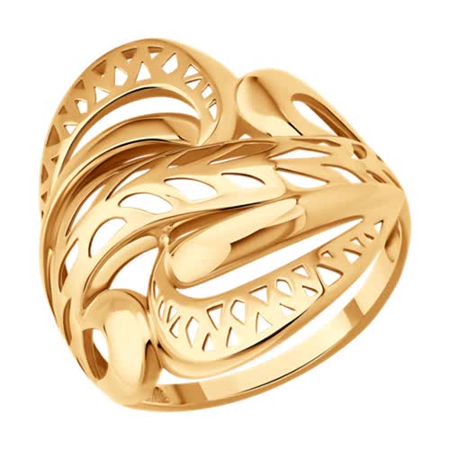 Ювелирное изделие - Кольцо из красного золота в магазине Best-Gold 155713