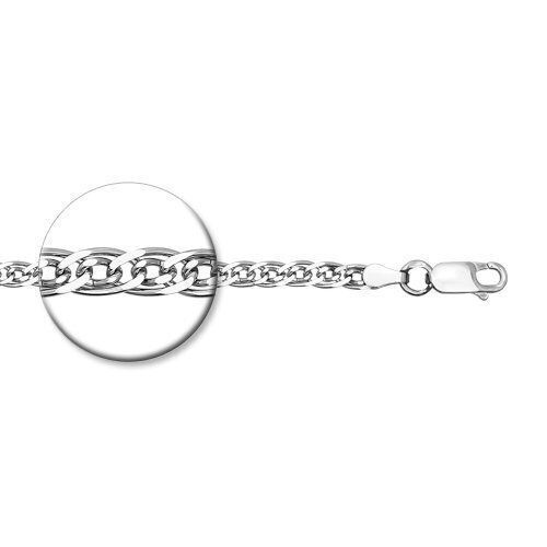 Цепь из серебра плетение нонна Ювелирное изделие - Цепь из серебра плетение нонна в магазине Best-Gold 021711