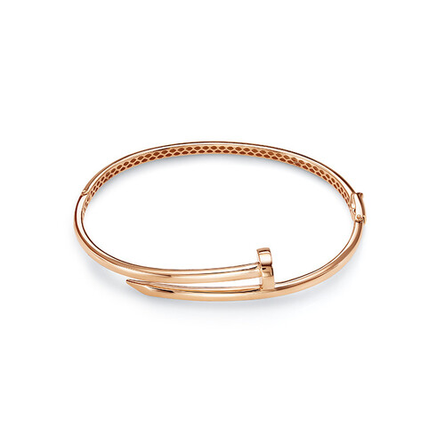 Браслет жёсткий из красного золота Ювелирное изделие - Браслет жёсткий из красного золота в магазине Best-Gold 030237