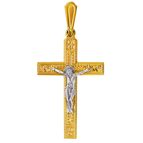 Крест из красного золота Ювелирное изделие - Крест из красного золота в магазине Best-Gold 125832