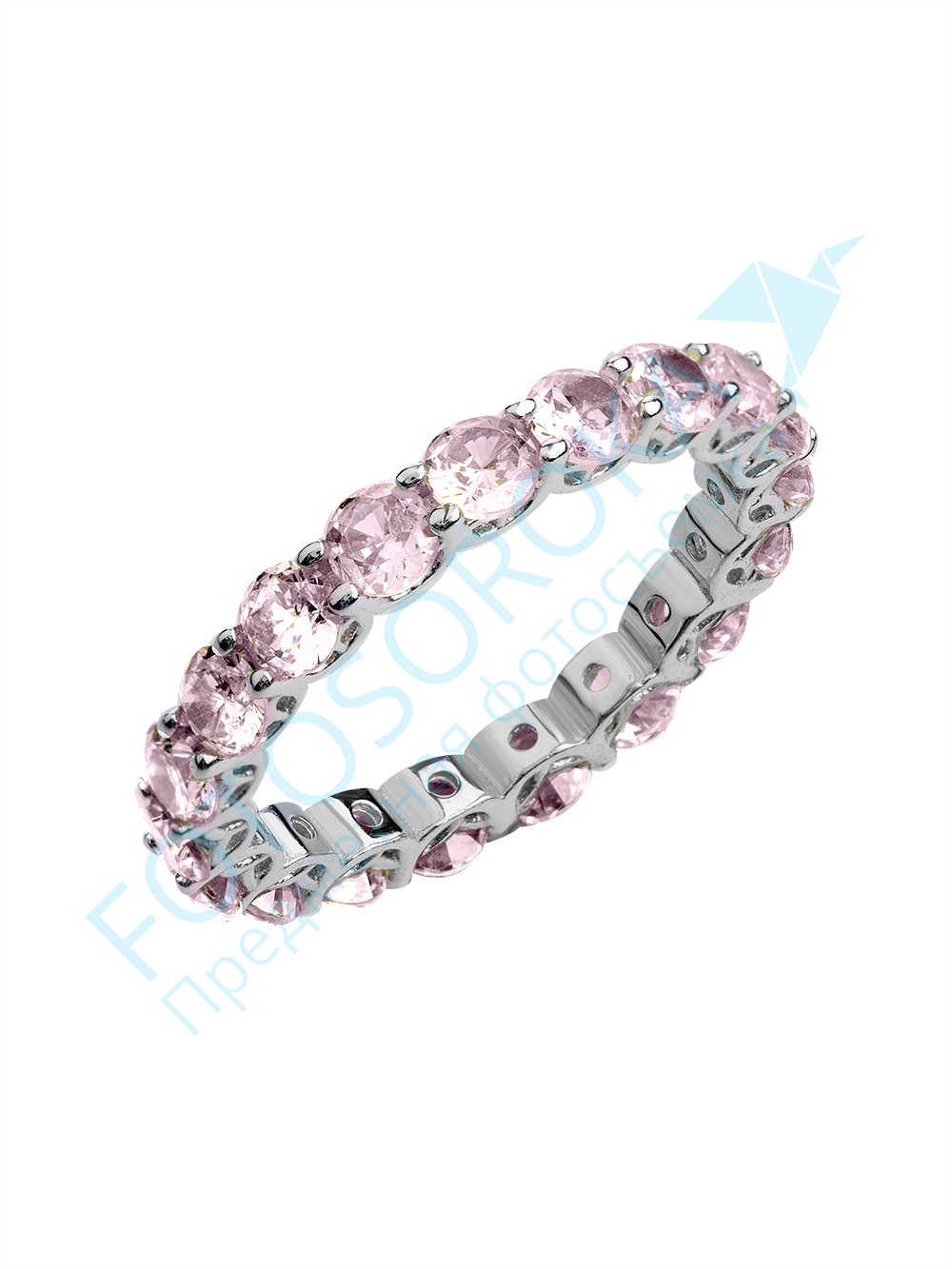 Кольцо из серебра с цирконом Ювелирное изделие - Кольцо из серебра с цирконом в магазине Best-Gold 129942