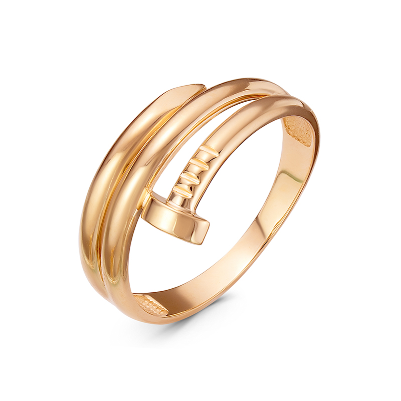 Кольцо из красного золота Ювелирное изделие - Кольцо из красного золота в магазине Best-Gold 128102