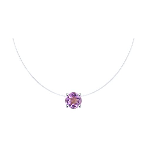 Колье из серебра с аметистом Ювелирное изделие - Колье из серебра с аметистом в магазине Best-Gold 141194