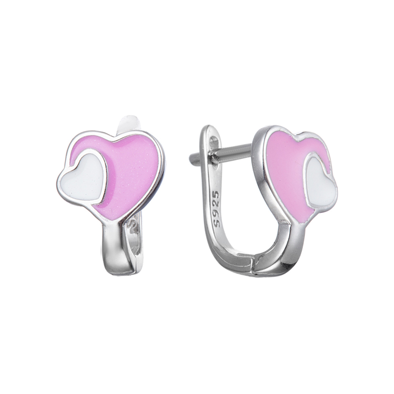 Ювелирное изделие - Серьги из серебра с эмалью в магазине Best-Gold 129412