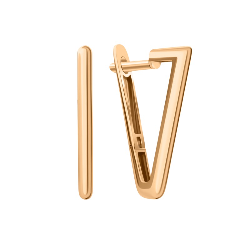 Ювелирное изделие - Серьги из красного золота в магазине Best-Gold 155933