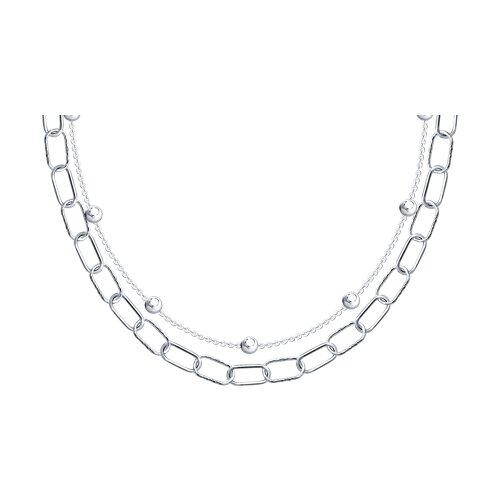Колье из серебра Ювелирное изделие - Колье из серебра в магазине Best-Gold 141275