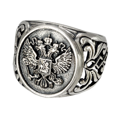 Мужская печатка из серебра Ювелирное изделие - Мужская печатка из серебра в магазине Best-Gold 153340