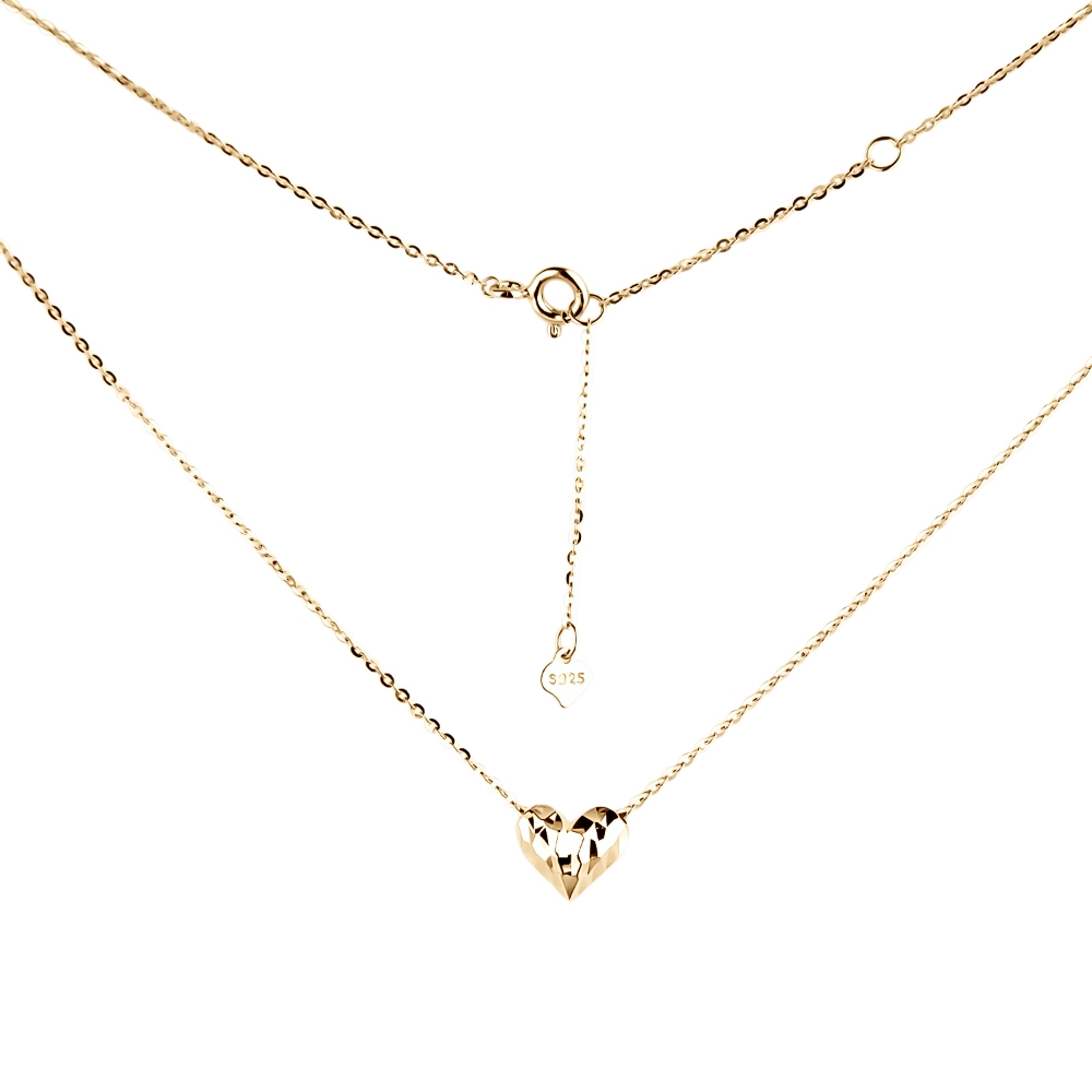 Колье из позолоченного серебра Ювелирное изделие - Колье из позолоченного серебра в магазине Best-Gold 032900