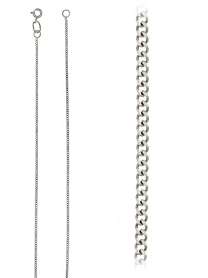 Цепь из белого золота панцирное плетение Ювелирное изделие - Цепь из белого золота панцирное плетение в магазине Best-Gold 072079