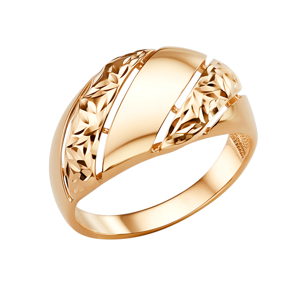 Ювелирное изделие - Кольцо из красного золота в магазине Best-Gold 155354