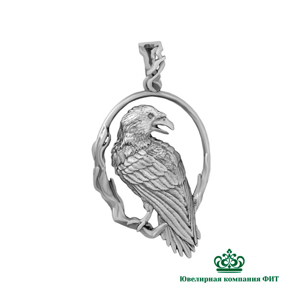 Ювелирное изделие - Подвеска из серебра в магазине Best-Gold 156386