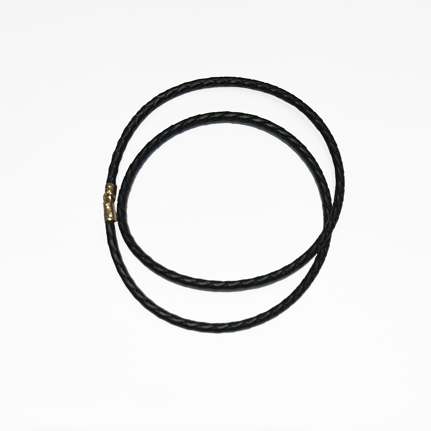 Ювелирное изделие - Шнур кожаный с красным золотом в магазине Best-Gold 081454