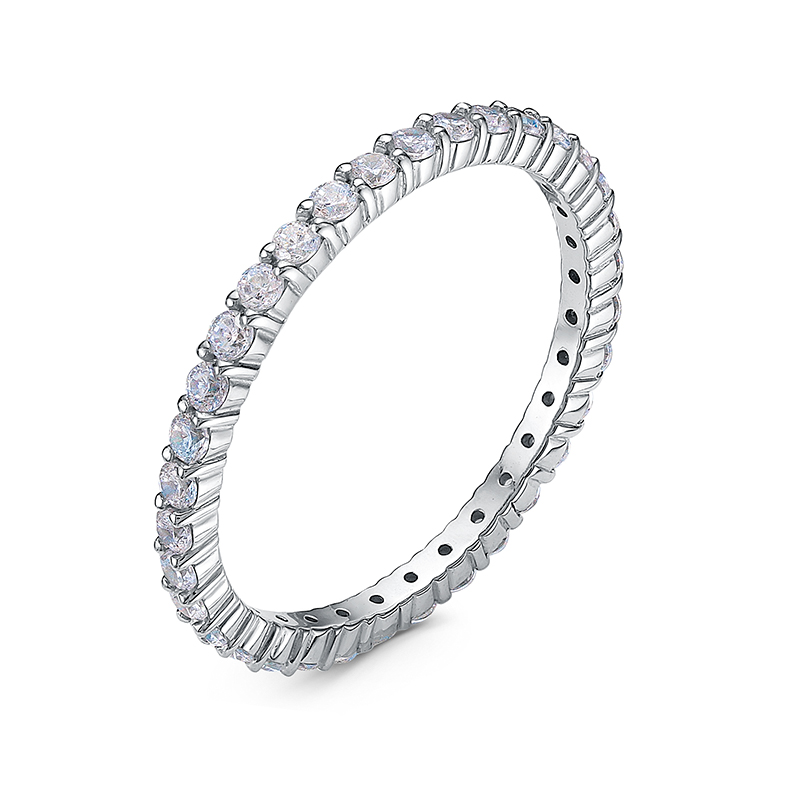 Кольцо из серебра с фианитами Ювелирное изделие - Кольцо из серебра с фианитами в магазине Best-Gold 146888