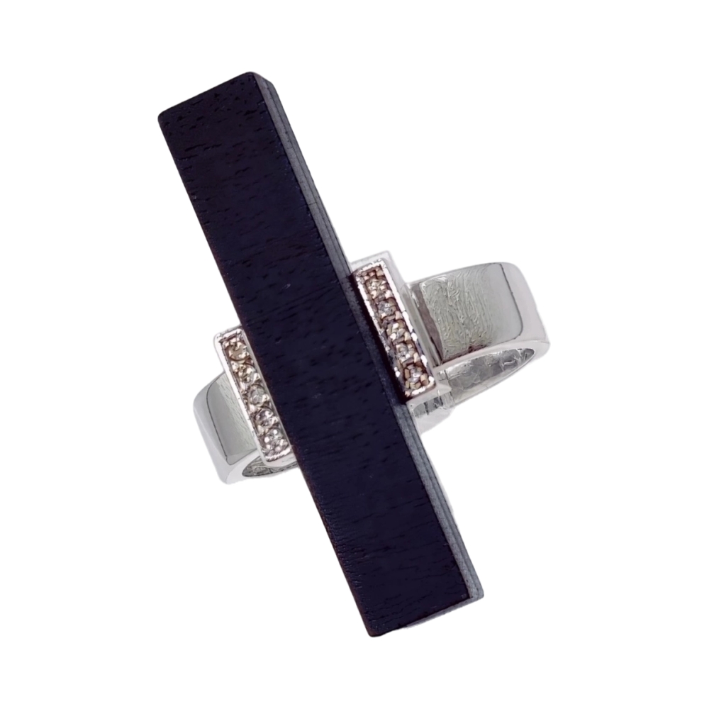 Ювелирное изделие - Бижутерное кольцо с фианитами в магазине Best-Gold 155205