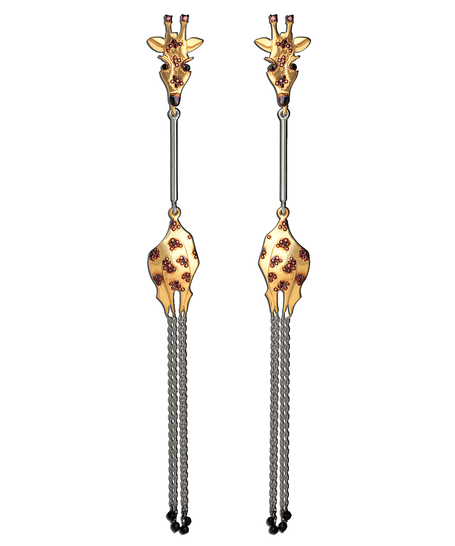 Ювелирное изделие - Серьги из серебра с фианитами в магазине Best-Gold 152911