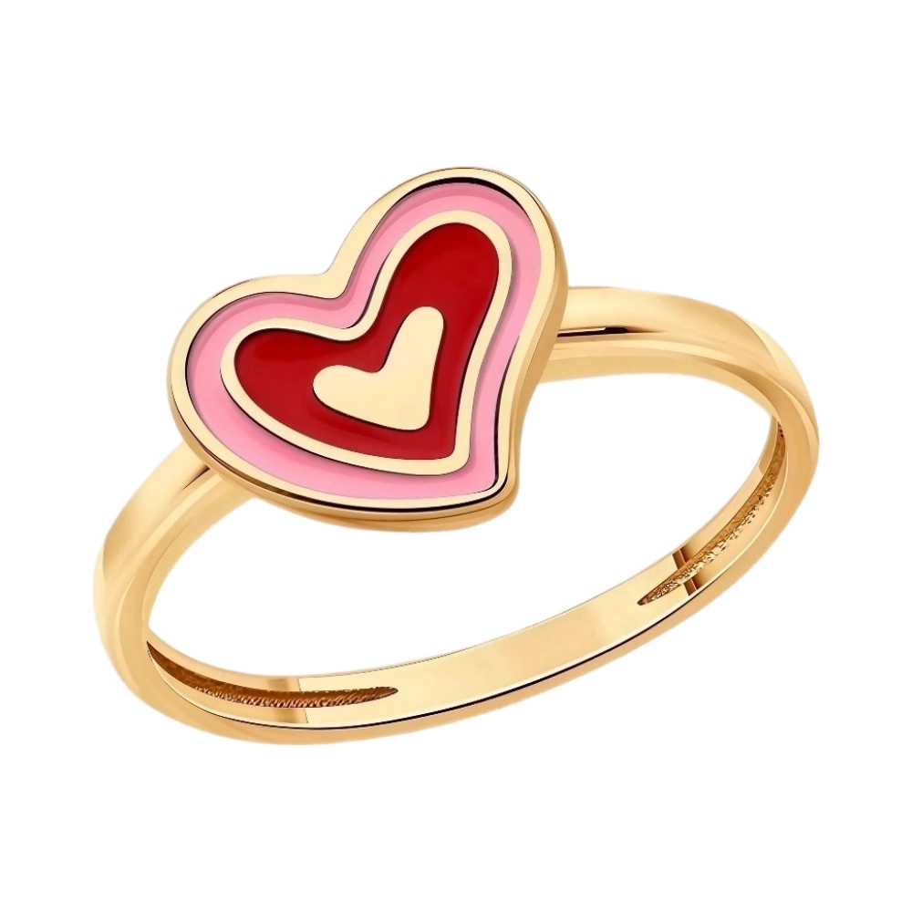 Кольцо из серебра с эмалью Ювелирное изделие - Кольцо из серебра с эмалью в магазине Best-Gold 152731