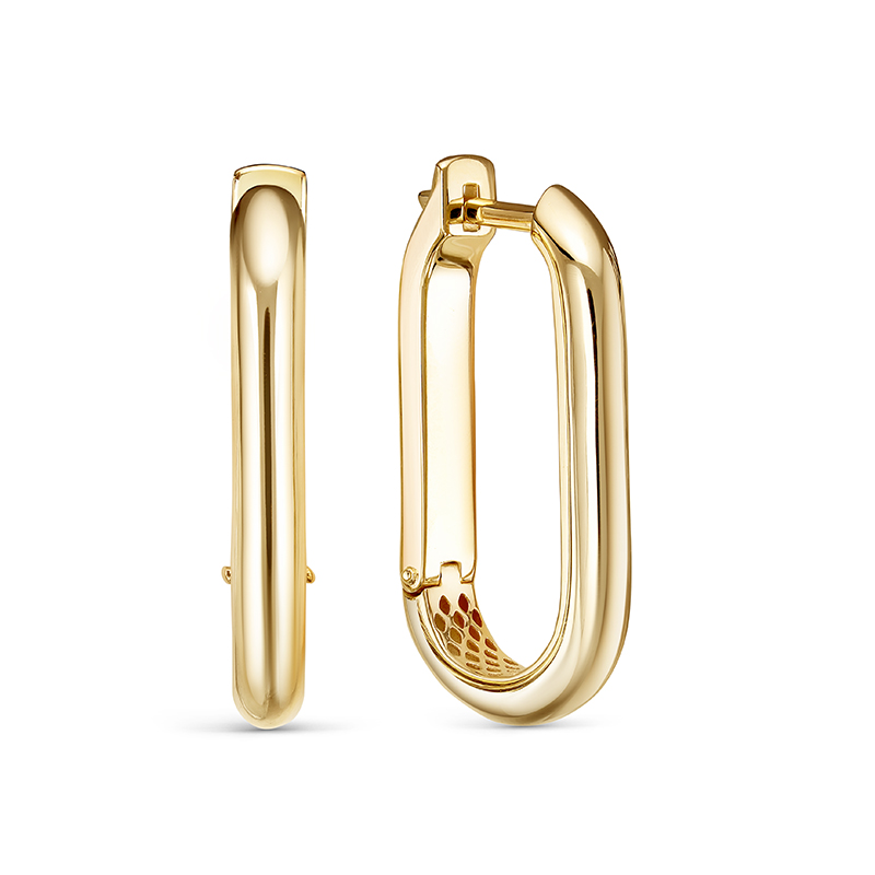 Серьги из желтого золота Ювелирное изделие - Серьги из желтого золота в магазине Best-Gold 149297