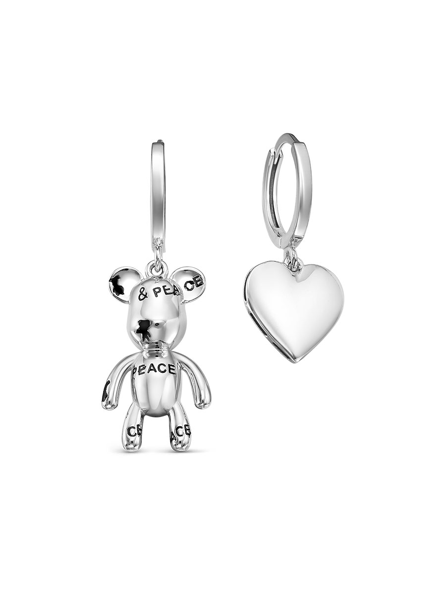 Серьги из белого золота Ювелирное изделие - Серьги из белого золота в магазине Best-Gold 147679