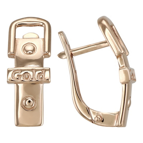 Серьги из красного золота Ювелирное изделие - Серьги из красного золота в магазине Best-Gold 042194