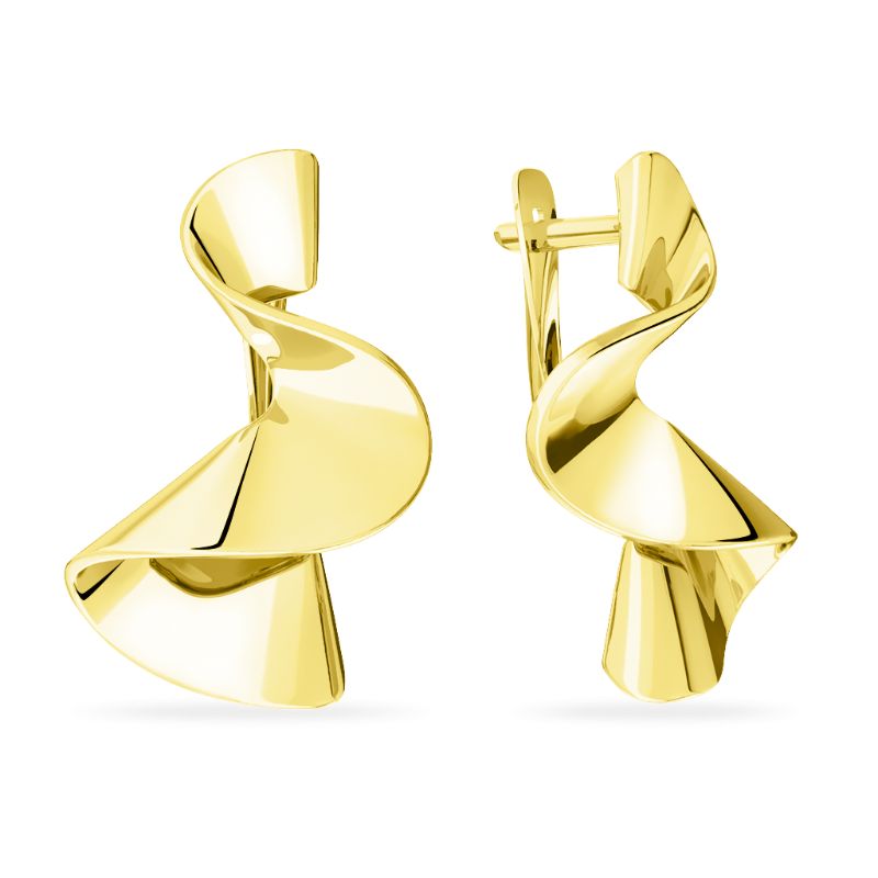 Ювелирное изделие - Серьги из жёлтого золота в магазине Best-Gold 084721