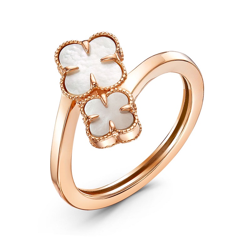 Ювелирное изделие - Кольцо из красного золота с перламутром в магазине Best-Gold 157757