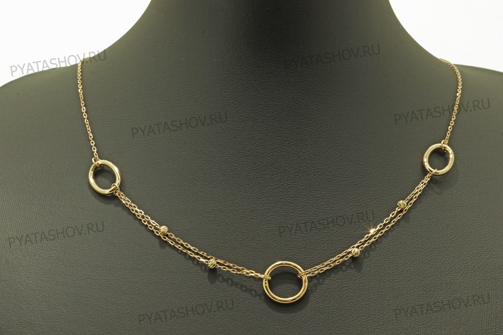 Ювелирное изделие - Колье из красного золота в магазине Best-Gold 154273