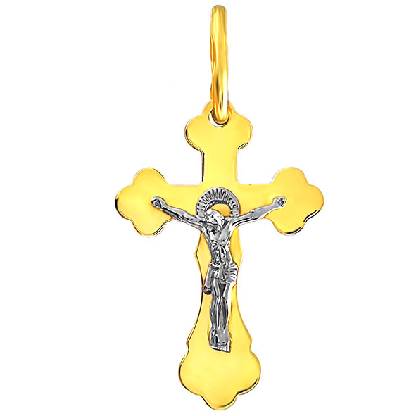 Крест из желтого золота Ювелирное изделие - Крест из желтого золота в магазине Best-Gold 139529