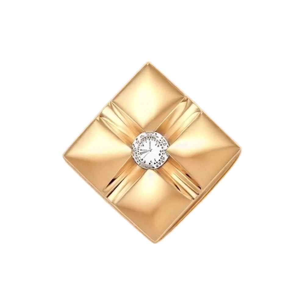 Ювелирное изделие - Подвеска из красного золота с бриллиантом в магазине Best-Gold 089692