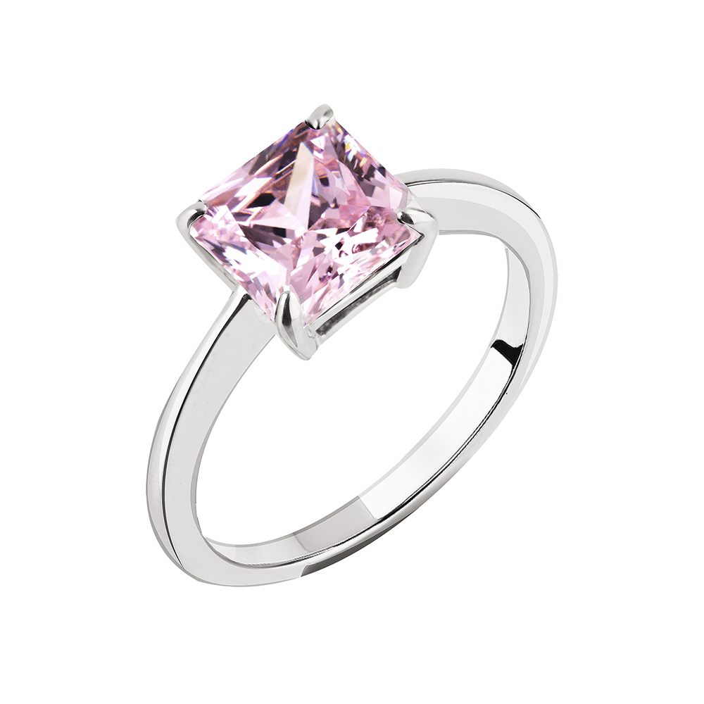 Кольцо из серебра с цирконами Ювелирное изделие - Кольцо из серебра с цирконами в магазине Best-Gold 134907