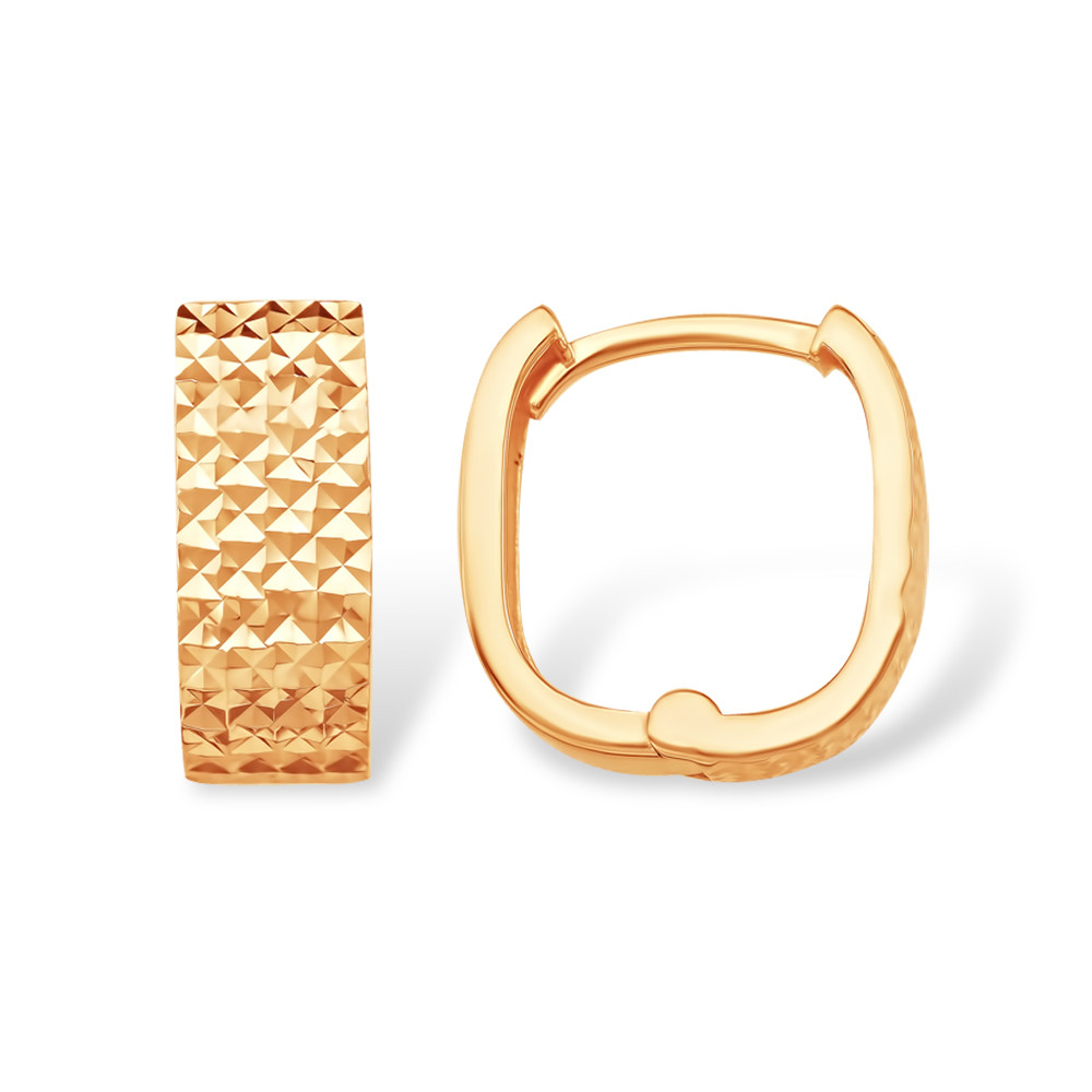 Серьги из красного золота Ювелирное изделие - Серьги из красного золота в магазине Best-Gold 111704