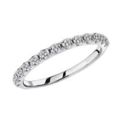 Ювелирное изделие - Кольцо из белого золота с бриллиантами в магазине Best-Gold 157840