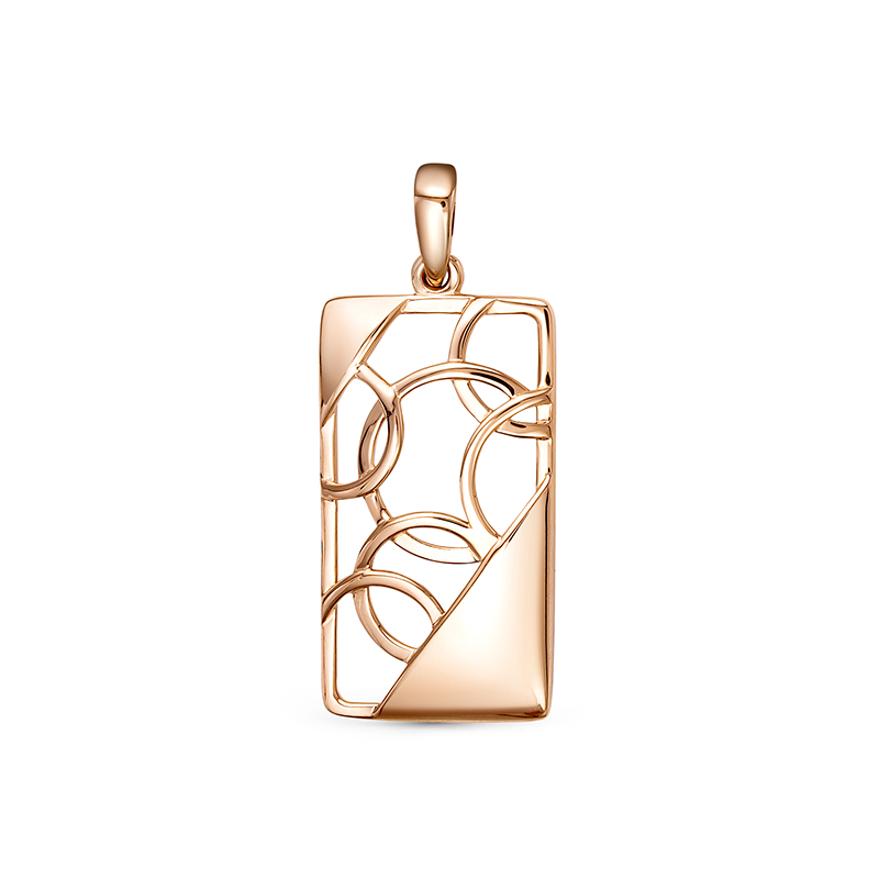 Подвеска из красного золота Ювелирное изделие - Подвеска из красного золота в магазине Best-Gold 126606