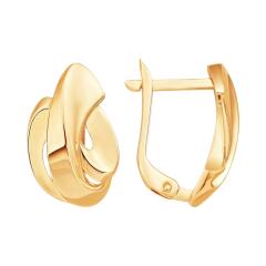 Ювелирное изделие - Серьги из красного золота в магазине Best-Gold 152041