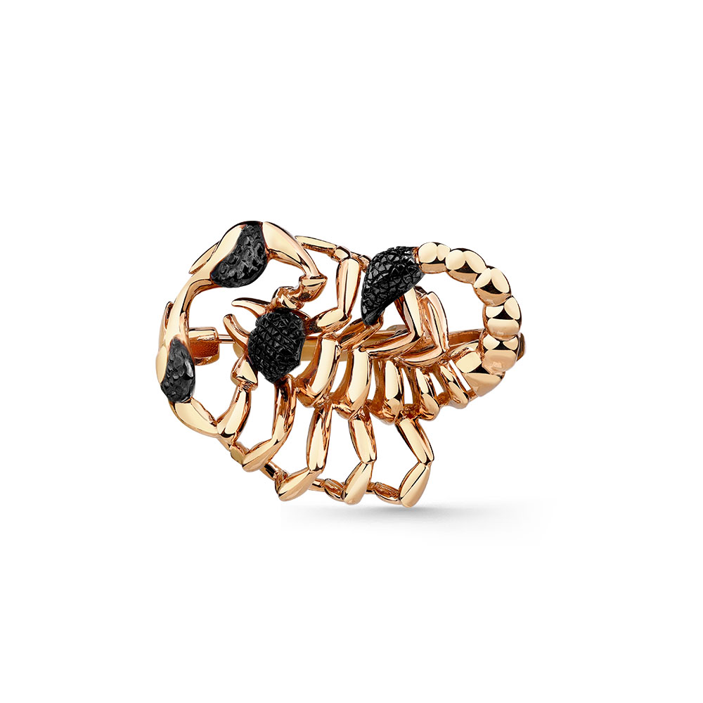 Брошь из красного золота Ювелирное изделие - Брошь из красного золота в магазине Best-Gold 124335