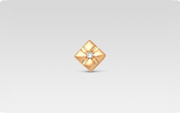 Ювелирное изделие - Подвеска из красного золота с бриллиантом в магазине Best-Gold 089692