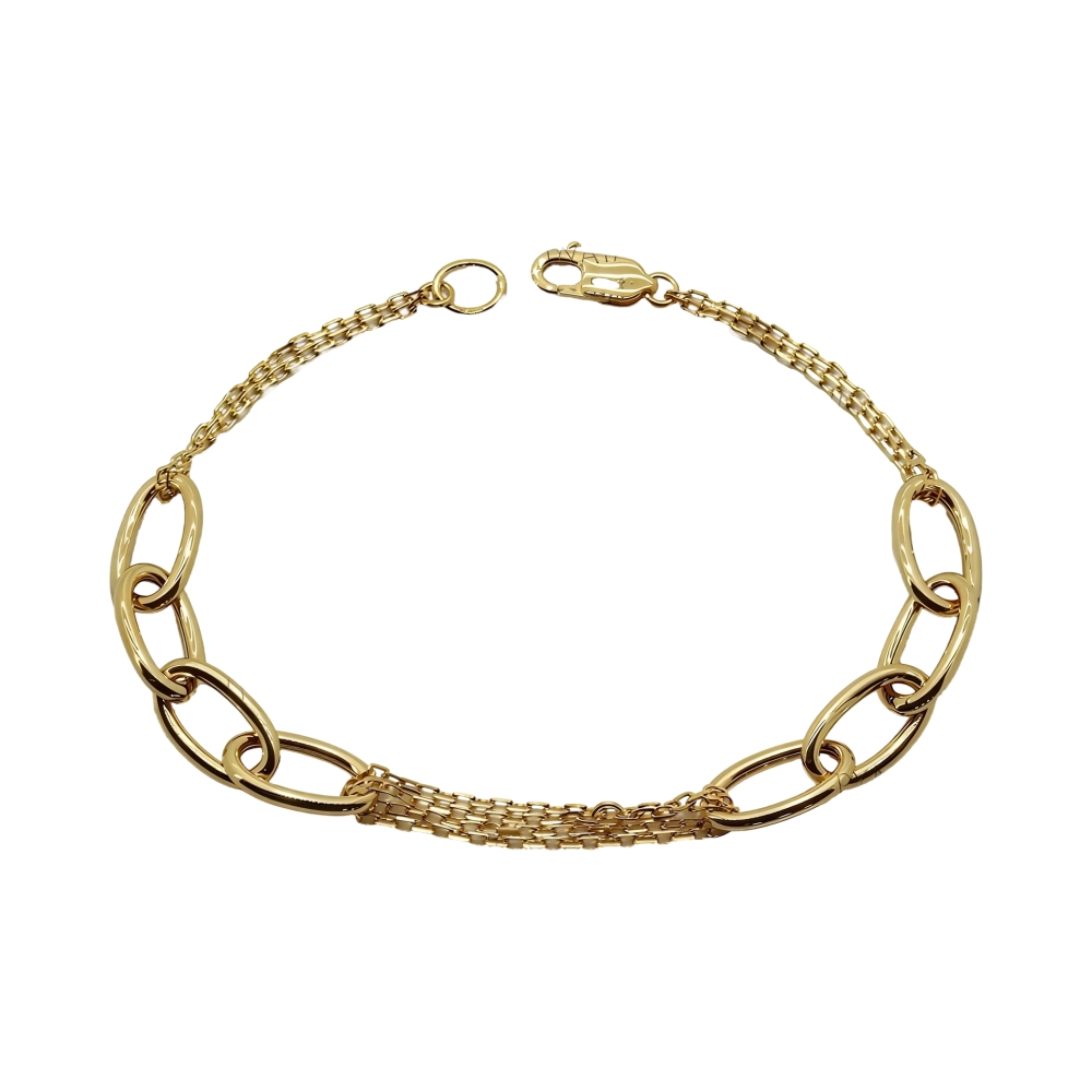 Браслет из красного золота Ювелирное изделие - Браслет из красного золота в магазине Best-Gold 154267