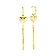 Серьги из желтого золота