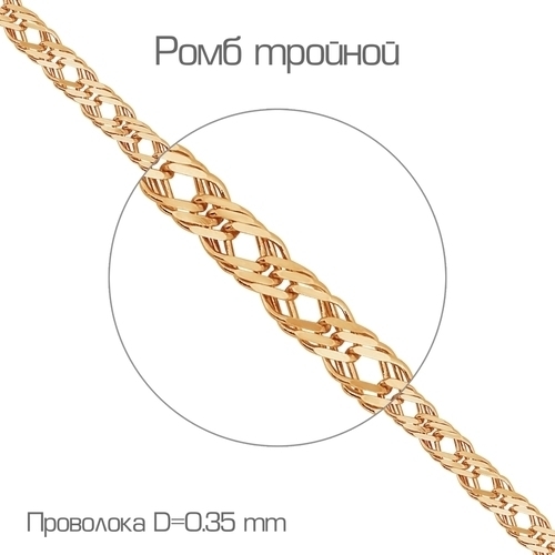 Ювелирное изделие - Цепь из красного золота в магазине Best-Gold 083128