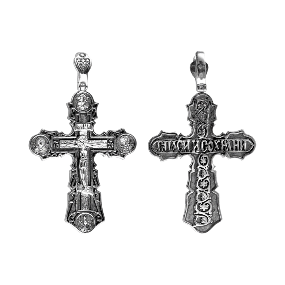 Крест из серебра